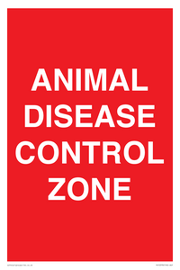ANIMAL DISEASE CONTROL ZONE 